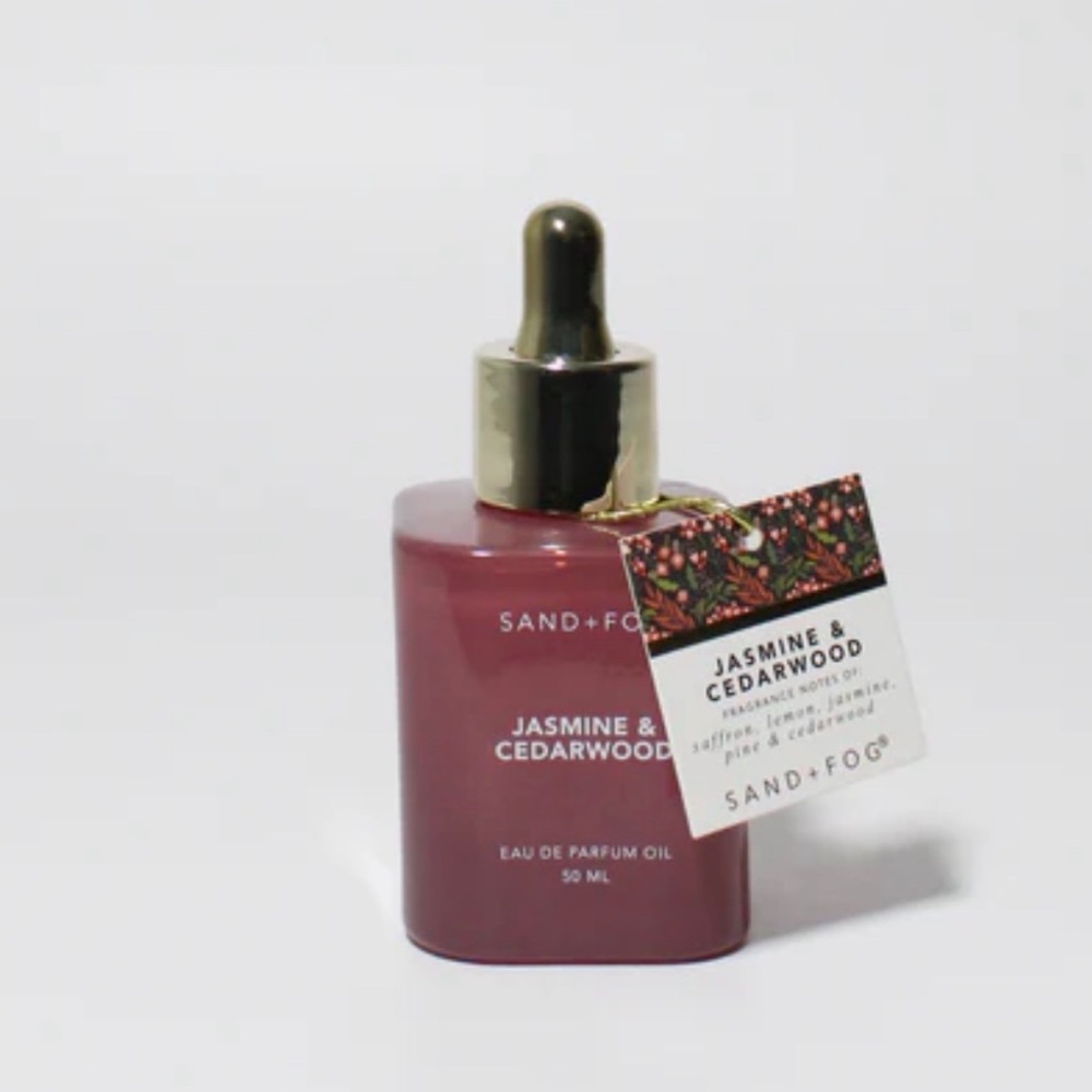 Sand + Fog Jasmine & Cedarwood Perfume Oil 50ml Sealed